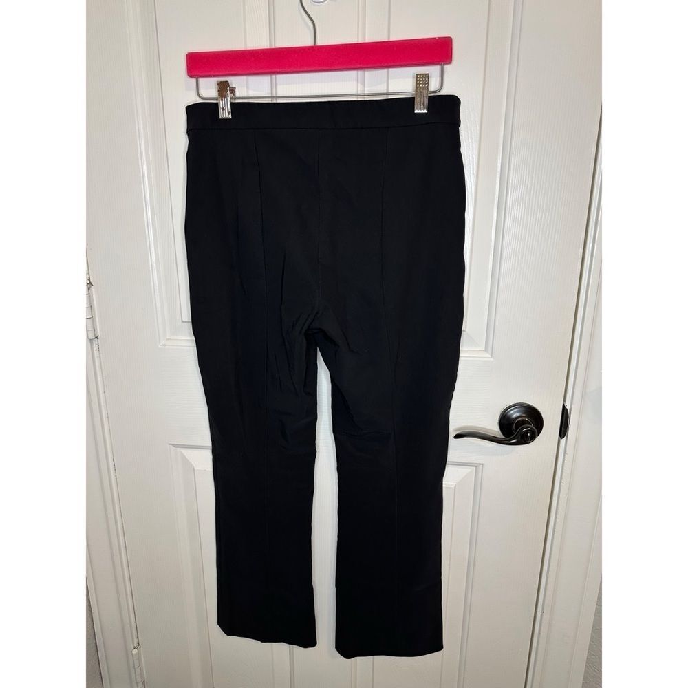 M.M.Lafleur Black Eco Power Stretch Kick Flare Foster Pant Sz 8 Office Corporate - Picture 5 of 10